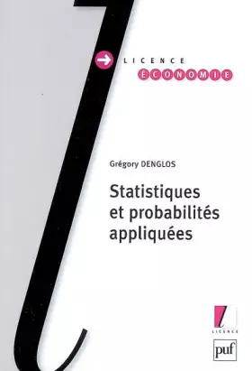 Couverture du produit · Statistiques et probabilites appliquées