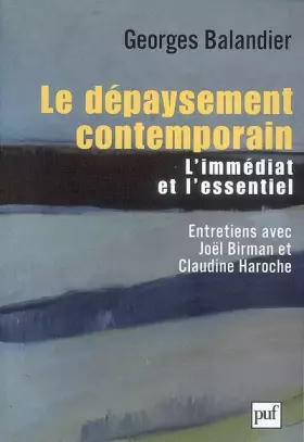 Couverture du produit · Le dépaysement contemporain