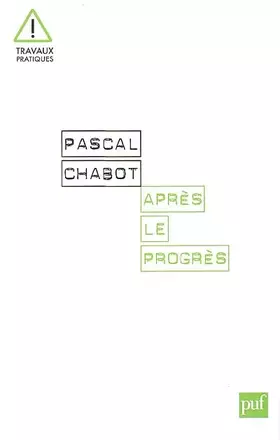 Couverture du produit · Après le progrès