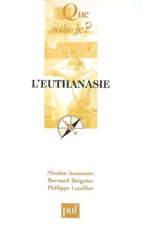 Couverture du produit · L'euthanasie