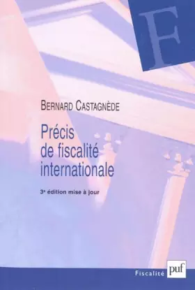 Couverture du produit · Précis de fiscalité internationale