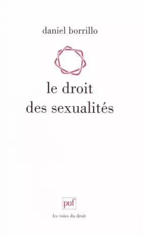Couverture du produit · Le droit des sexualités