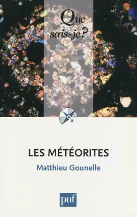Couverture du produit · Les météorites