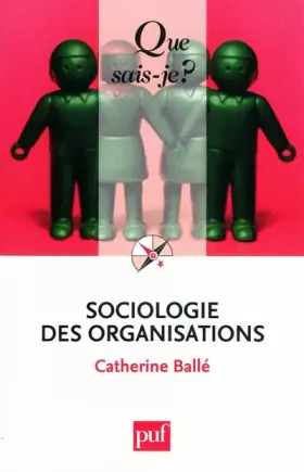 Couverture du produit · Sociologie des organisations