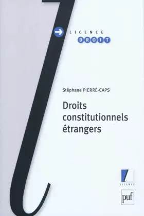 Couverture du produit · Droits constitutionnels étrangers