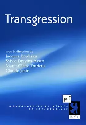Couverture du produit · Transgression