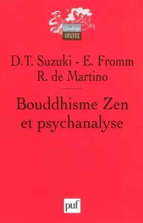 Couverture du produit · Bouddhisme Zen et psychanalyse