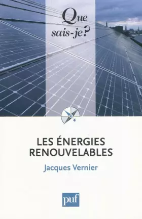 Couverture du produit · Les énergies renouvelables