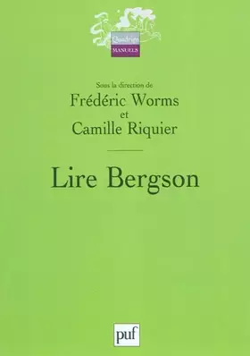Couverture du produit · Lire Bergson