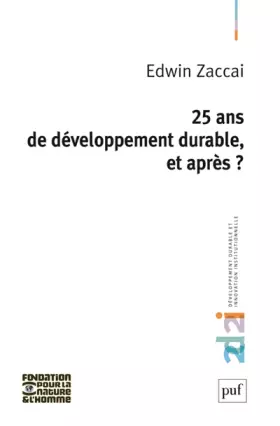 Couverture du produit · 25 ans de développement durable, et après ?
