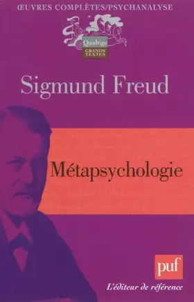Couverture du produit · Métapsychologie