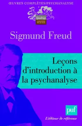Couverture du produit · Leçons d'introduction à la psychanalyse