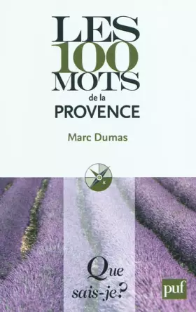 Couverture du produit · Les 100 mots de la Provence