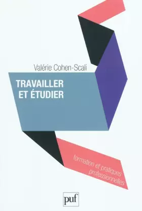 Couverture du produit · Travailler et étudier