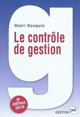 Couverture du produit · Le contrôle de gestion