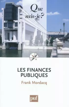 Couverture du produit · Les finances publiques