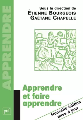Couverture du produit · Apprendre et faire apprendre