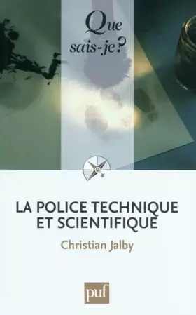 Couverture du produit · La police technique et scientifique
