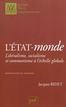 Couverture du produit · L'État-monde