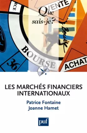 Couverture du produit · Les marchés financiers internationaux