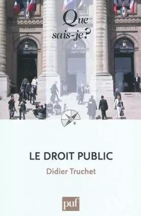 Couverture du produit · Le droit public