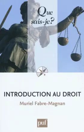 Couverture du produit · Introduction au droit