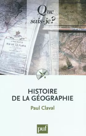 Couverture du produit · Histoire de la géographie