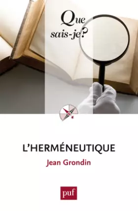 Couverture du produit · L'herméneutique