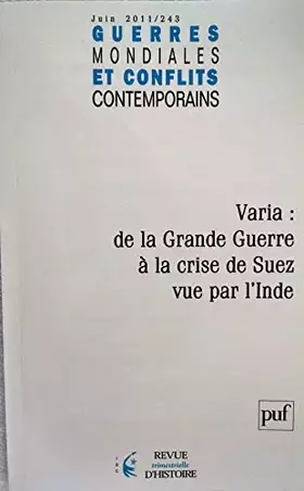Couverture du produit · GMCC 2011, n° 243: Varia