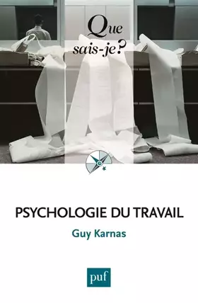 Couverture du produit · Psychologie du travail