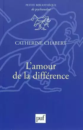 Couverture du produit · L'amour de la différence