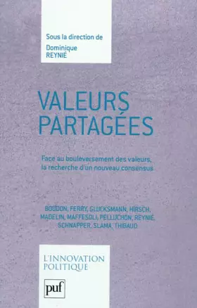 Couverture du produit · Valeurs partagées