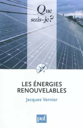 Couverture du produit · Les énergies renouvelables