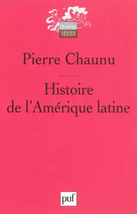 Couverture du produit · Histoire de l'Amérique latine