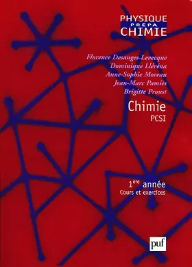 Couverture du produit · Chimie PCSI