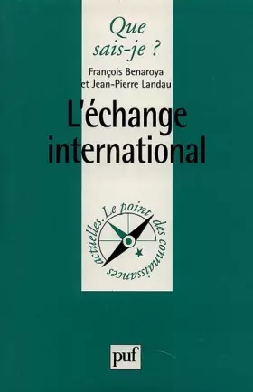 Couverture du produit · L'Echange international