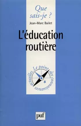 Couverture du produit · L'Education routière