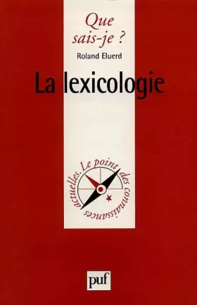 Couverture du produit · La Lexicologie