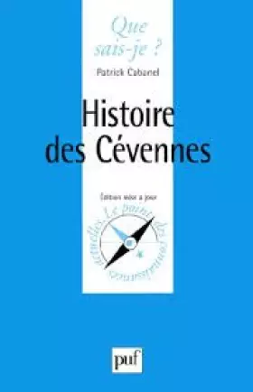 Couverture du produit · Histoire des Cévennes