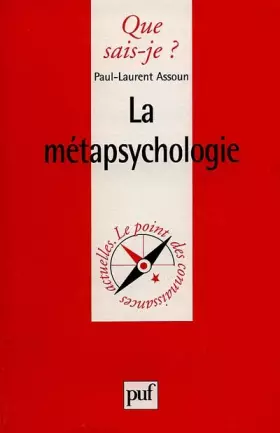 Couverture du produit · La Métapsychologie