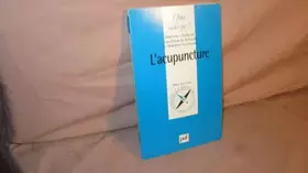 Couverture du produit · L'Acupuncture
