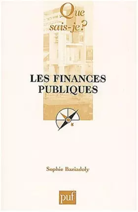 Couverture du produit · Les Finances publiques