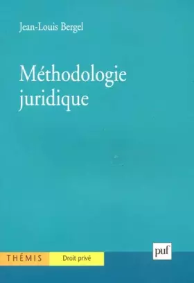 Couverture du produit · Méthodologie juridique