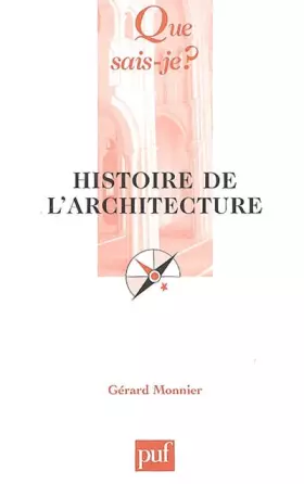 Couverture du produit · Histoire de l'architecture