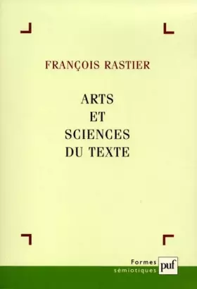 Couverture du produit · Arts et sciences du texte