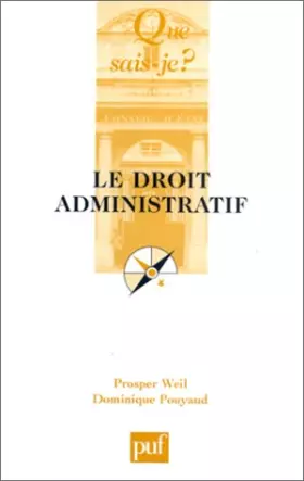 Couverture du produit · Le Droit Administratif