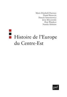 Couverture du produit · Histoire de l'Europe du Centre-Est