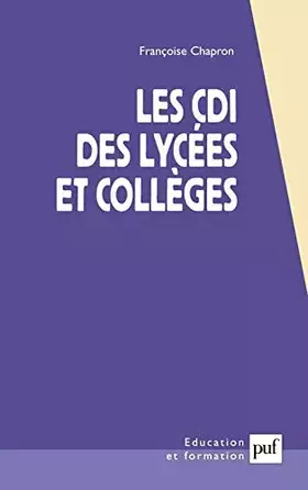 Couverture du produit · Les CDI des lycées et collèges