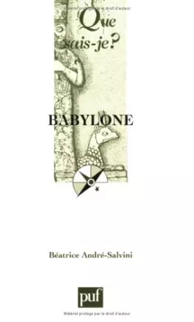 Couverture du produit · Babylone