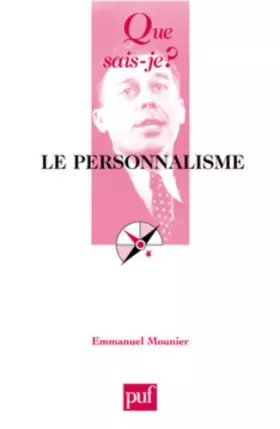 Couverture du produit · Le Personnalisme